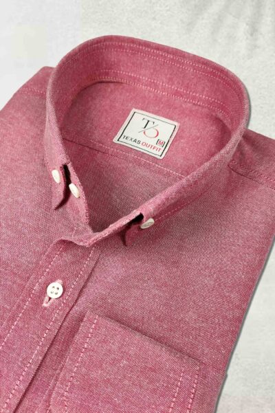 Respberry Oxford  Shirt